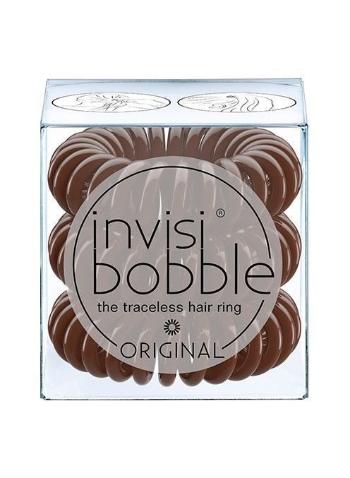 Invisibobble ® Gumičky ORIGINAL Pretzel Brown 3 ks