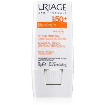 Uriage Bariésun Mineral Stick SPF 50+ minerální ochranná tyčinka na citlivá místa SPF 50+ 8 g