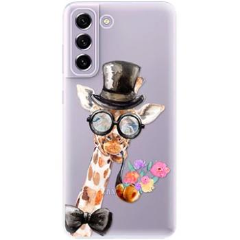 iSaprio Sir Giraffe pro Samsung Galaxy S21 FE 5G (sirgi-TPU3-S21FE)