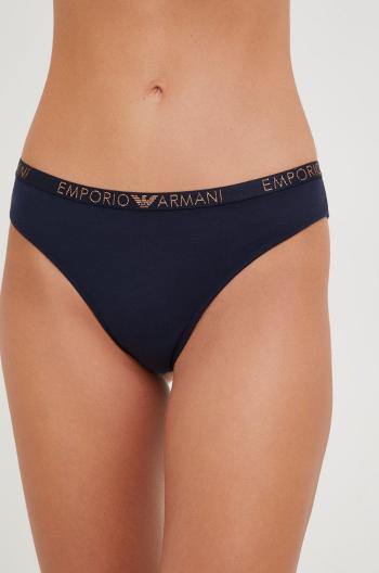 Kalhotky brazilky Emporio Armani Underwear tmavomodrá barva
