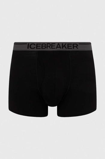 Funkční prádlo Icebreaker Anatomica Boxers černá barva, IB1030300101