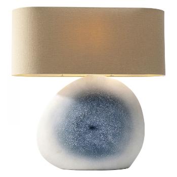 Stolní lampa Agate – modrá, 57 cm