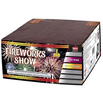 TARRA pyrotechnic Baterie výmetnic - fireworks show, 100 ran, 4/1 (BAT10020G)