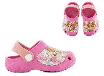 RŮŽOVÉ "CROCSY" PAW PATROL SKYE Velikost: 25