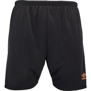 Umbro SPIRITO KNIT SHORT SNR Pánské šortky, černá, velikost