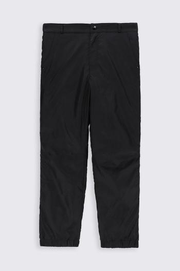 Dětské kalhoty Coccodrillo černá barva