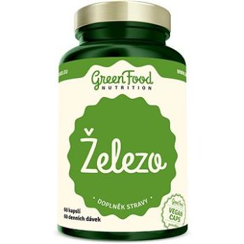 GreenFood Nutrition Železo 60 kapslí (8594193921775)