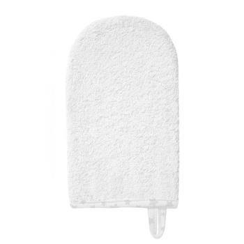 BabyOno Take Care Terry Wash Mitt mycí žínka White 1 ks