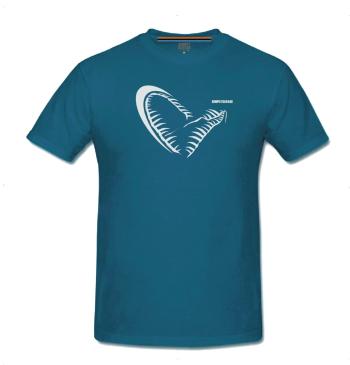 Savage Gear Triko Simply Savage Jaw blue Tee