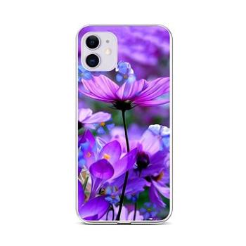TopQ iPhone 11 silikon Rozkvetlé květy 58819 (Sun-58819)