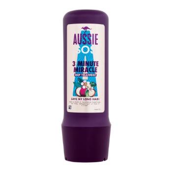 Aussie SOS Save My Lengths 3 Minute Miracle Deep Treatment 225 ml maska na vlasy pro ženy na poškozené vlasy