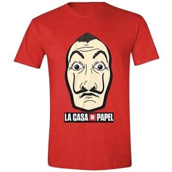 La Casa De Papel - Papírový dům: Mask and Logo - tričko XL (5055910359729)