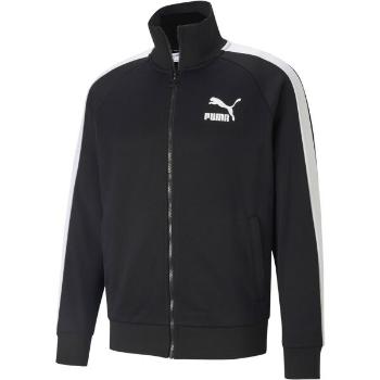 Puma ICONIC T7 TRACK JACKET Pánská mikina, černá, velikost