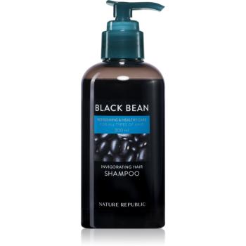 NATURE REPUBLIC Black Bean Invigorating Hair Shampoo šampon proti řídnutí a padání vlasů 300 ml