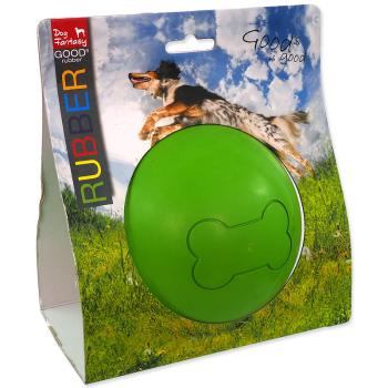 Hračka DOG FANTASY míč gumový házecí zelený 12,5 cm 1 ks