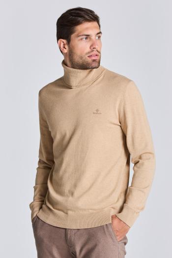 ROLÁK GANT D1. COTTON CASHMERE ROLLNECK hnědá S