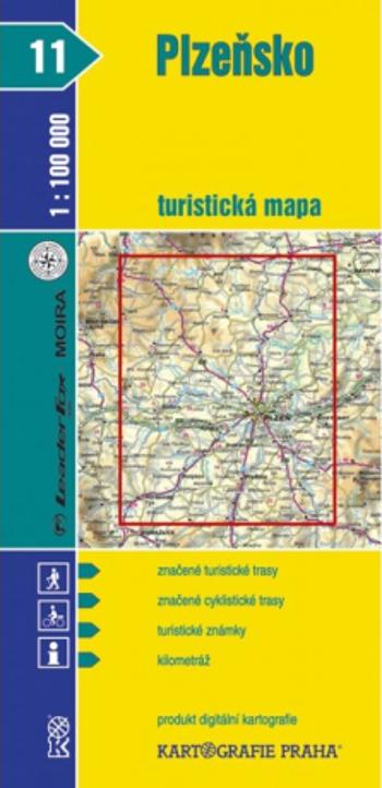 1:100T (11)-Plzeňsko (turistická mapa)