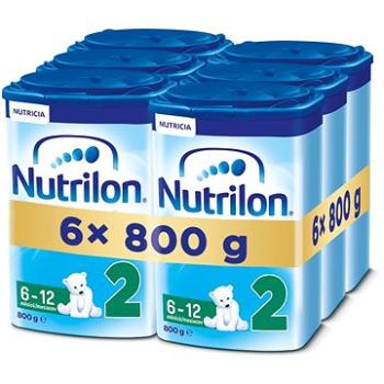 Nutrilon 2 Pokračovací mléko 6+  6× 800 g (8595002109926)