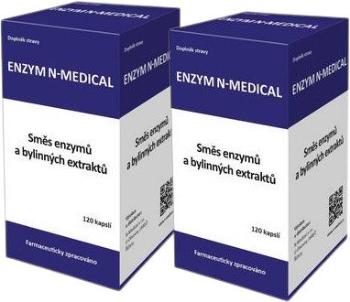 N-Medical Enzym DUOPACK 2 x 120 kapslí