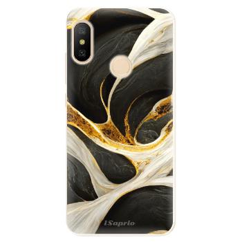 Odolné silikonové pouzdro iSaprio - Black and Gold - Xiaomi Mi A2 Lite