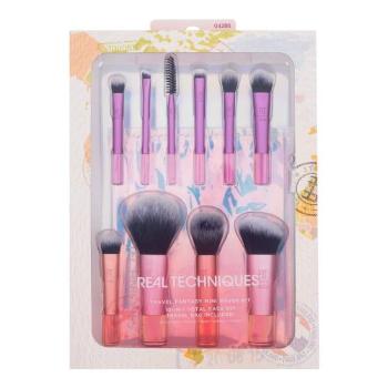 Real Techniques Brushes Travel Fantasy Mini Brush Kit štětec kosmetický štětec 10 ks + taštička pro ženy