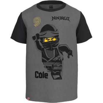 LEGO&reg; kidswear T-SHIRT S/S Chlapecké tričko, tmavě šedá, velikost