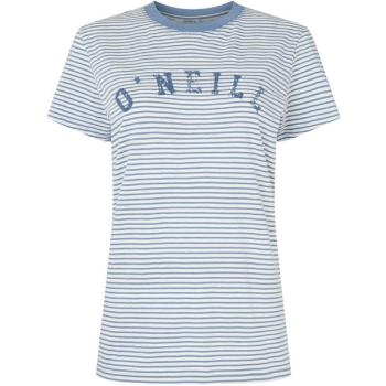 O'Neill LW ESSENTIALS STRIPE T-SHIRT Dámské tričko, světle modrá, velikost M