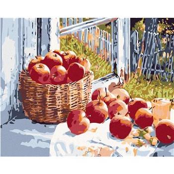 Malování podle čísel - Jablka na okně (HRAmal00348nad)