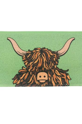 Rohož Artsy Doormats Highland Cow Door