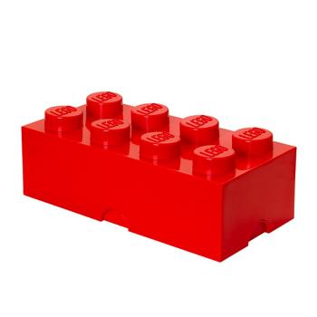 LEGO úložný box 8 – červená