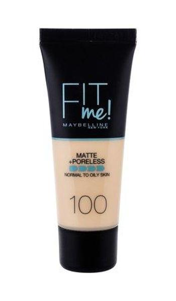 Maybelline Sjednocující make-up s matujícím efektem Fit Me! (Matte & Poreless Make-Up) 30 ml 100 Warm Ivory, 30ml