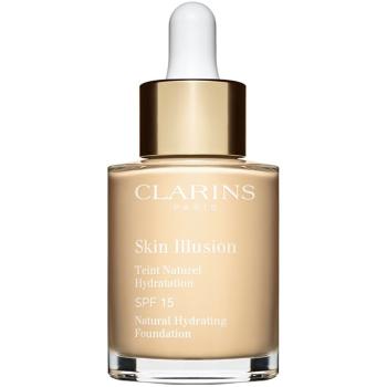 Clarins Skin Illusion Natural Hydrating Foundation rozjasňující hydratační make-up SPF 15 odstín 100.5 Cream 30 ml