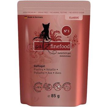 Catz finefood Kapsička CF No.3 s drůbežím masem 85 g (4260101760883)