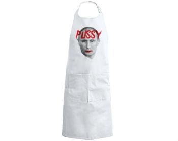 Kuchyňská zástěra Pussy Putin
