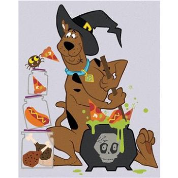 Halloweenský Scooby (Scooby Doo), 40×50 cm, vypnuté plátno na rám (6064031)