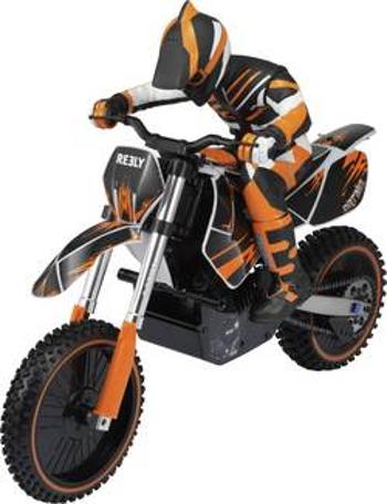 RC model motorky Reely Dirtbike, střídavý (Brushless), 1:4, RtR, 60 km/h