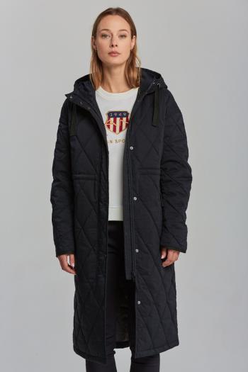 KABÁT GANT D1. OVERSIZED QUILTED PARKA černá XS