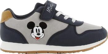 MODRO-ŠEDÉ TENISKY S MICKEY MOUSEM Velikost: 23