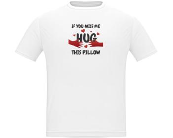 Pánské tričko Classic Heavy Hug this pillow