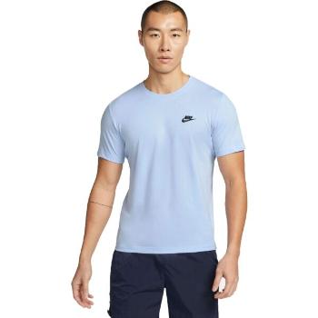Nike SPORTSWEAR CLUB Pánské tričko, modrá, velikost L