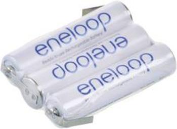 Akupack Ni-MH 3 AAA pájecí špička ve tvaru Z Panasonic eneloop Reihe F1x3 129674, 750 mAh, 3.6 V