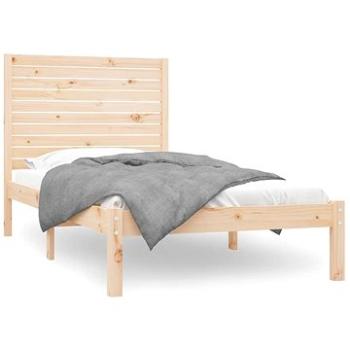 Rám postele masivní dřevo 90 × 200 cm, 3104593 (3104593)