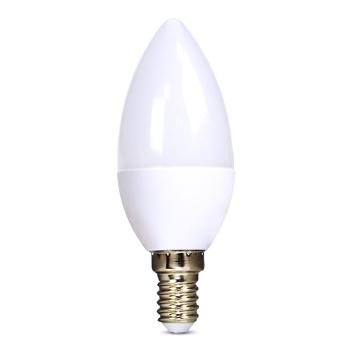 Žárovka LED E14  8W bílá teplá SOLIGHT WZ423-1