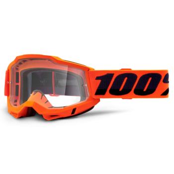 Motokrosové brýle 100% Accuri 2  Orange oranžová, čiré plexi