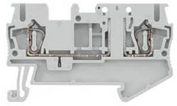 Oddělovací svorka přípojka s pružinovým protitahem Siemens 8WH20006AF00, 5.2 mm, šedá, 50 ks