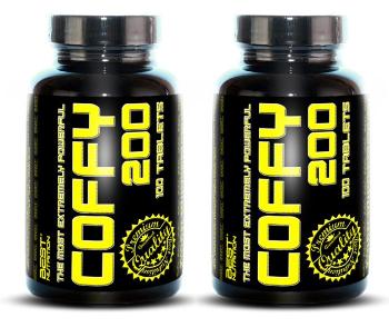 1+1 Zadarmo: Coffy 200 od Best Nutrition 100 kaps. + 100 kaps.