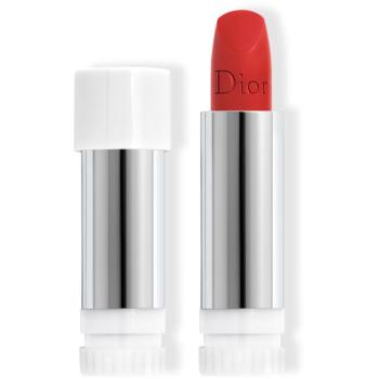 DIOR Rouge Dior The Refill dlouhotrvající rtěnka náhradní náplň odstín 888 Strong Red Matte 3,5 g