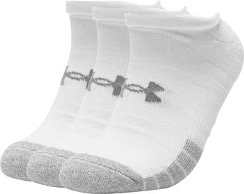 UNDER ARMOUR HEATGEAR NO SHOW SOCKS 3-PACK 1346755-100 Velikost: 42-46