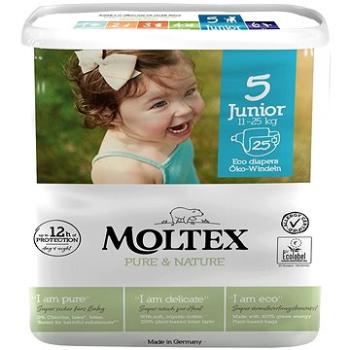 MOLTEX Pure & Nature Junior vel. 5 (25 ks) (4018639010075)