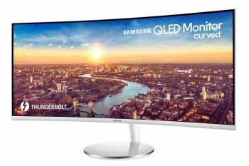 SAMSUNG MT LED LCD Monitor 34" 34J791WTRXEN - prohnutý, VA, 3440x1440, 4ms, 10Hz, HDMI, DisplayPort